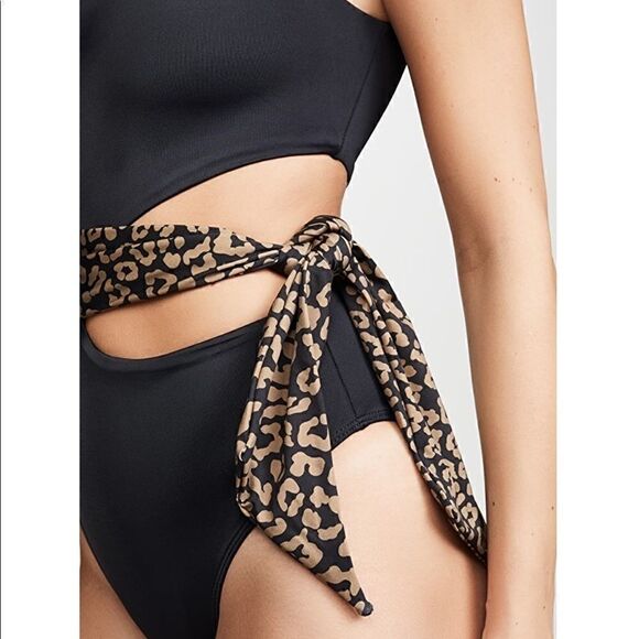 Beach Riot one piece leopard-print Size XS - Picture 3 of 5